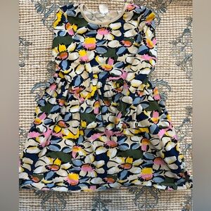 Hanna Andersson - Long sleeve dress with flowers